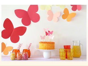 Ideas para Cumpleaños de Mariposas - Como celebrar y adornar fiesta infantil