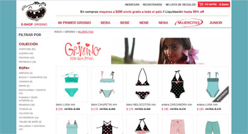 Grisino ropa 2025 nena